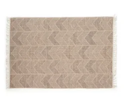 Broyhill Jani Brown Chevron Outdoor Area Rug