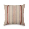 Gray & Red Stripe Throw Pillow -Home Improvement Sale 810591271 A0