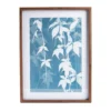 Blue & White Reductive Vine Framed Print -Home Improvement Sale 810592188 A0