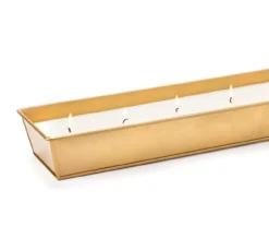 New Beginnings Eucalyptus Sage Gold 8-Wick Tray Candle, 33.5 Oz. -Home Improvement Sale 810593932 A8 3