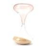 Wild Sedona Clear & Pink 2-Tone Decorative Hourglass -Home Improvement Sale 810601968 A0