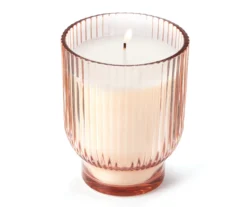 Wild Sedona Vanilla Cashmere Pink Rib Pedestal Candle, 15 Oz. 5 Wild Sedona Vanilla Cashmere Pink Rib Pedestal Candle, 15 Oz. -Home Improvement Sale 810602441 A1 1