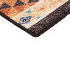 Broyhill Orange & Brown Geometric Accent Rug -Home Improvement Sale 810602766 810602765 A8 2