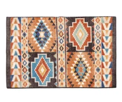Broyhill Orange & Brown Geometric Accent Rug -Home Improvement Sale 810602767 A0