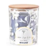 Salted Sage & Moss 2-Wick Floral Glass Candle, 16 Oz. -Home Improvement Sale 810604229 A0 1