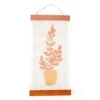 Wild Sedona Peach & Yellow Floral Hanging Canvas Tapestry -Home Improvement Sale 810604563 A0