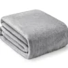 Gray Twin/Full Plush Velvet Blanket -Home Improvement Sale 810610368 810609899 A0 1