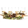 Festive Gathering Gold 4-Tier LED Votive Candle Centerpiece With Pine, Leaves And Berries -Home Improvement Sale 810613341 A0 2
