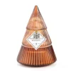 Festive Gathering Warm Vanilla Bourbon Glass Tree Candle, 8 Oz. -Home Improvement Sale 810613402 A0