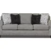 Alexandria Gray Chenille Sofa -Home Improvement Sale 810616679 A0 1