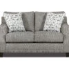 Alexandria Gray Chenille Loveseat 2 Alexandria Gray Chenille Loveseat -Home Improvement Sale 810616680 A0 1