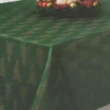 Broyhill Festive Gathering Green & Gold Trees Fabric Tablecloth 1 Broyhill Festive Gathering Green & Gold Trees Fabric Tablecloth -Home Improvement Sale 810616931 810616967 810616966 A0