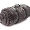 Atmosphere Gray Zigzag-Embossed Velvet Queen Blanket -Home Improvement Sale 810617179 810530980